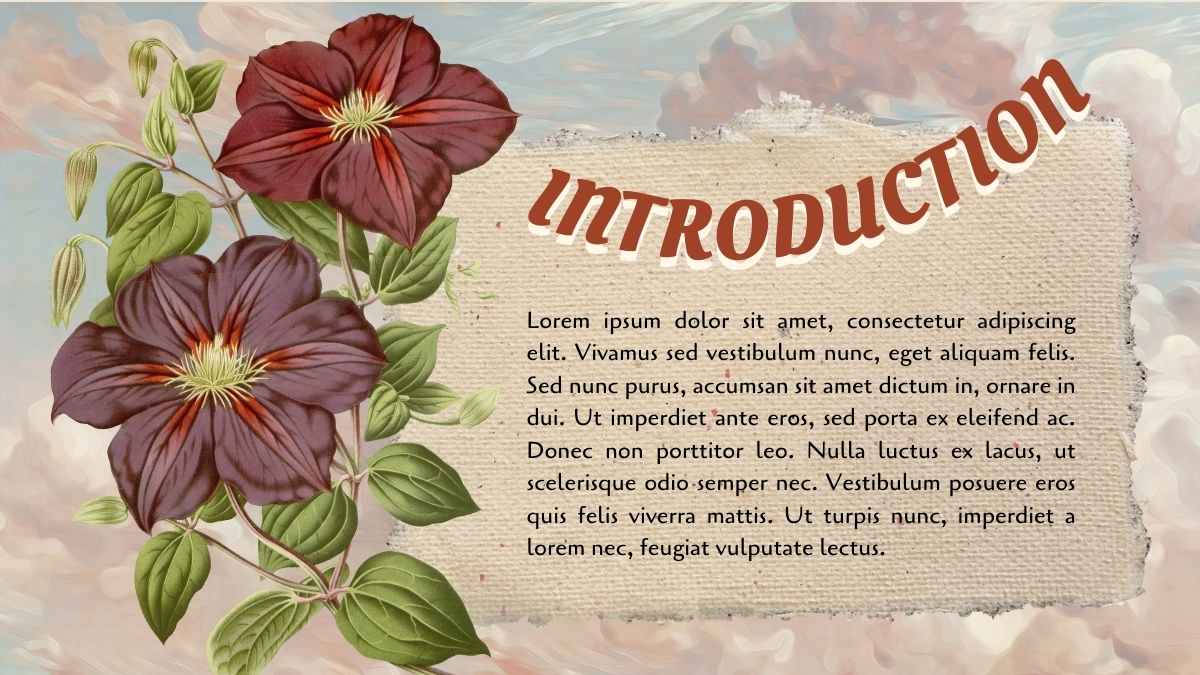 Plantillas de Tesis sobre la Historia de la Escritura con Toque Floral de Art Nouveau - diapositiva 4