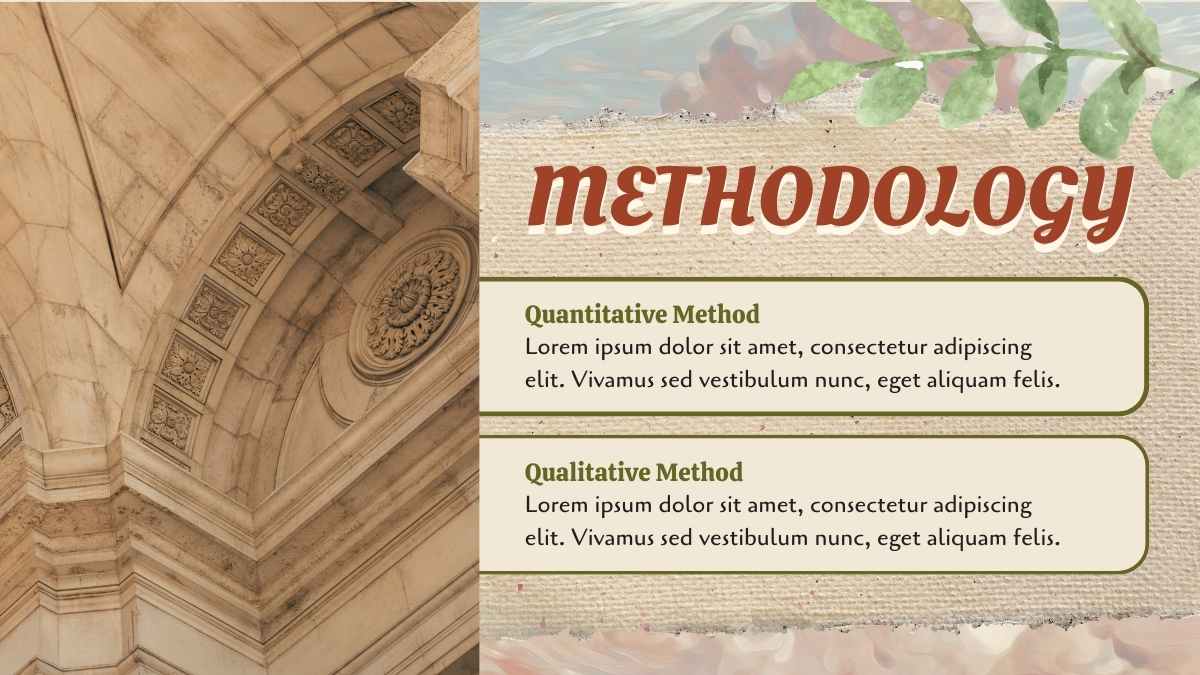 Plantillas de Tesis sobre la Historia de la Escritura con Toque Floral de Art Nouveau - diapositiva 7