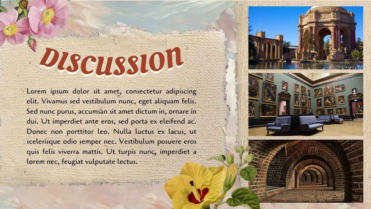 Plantillas de Tesis sobre la Historia de la Escritura con Toque Floral de Art Nouveau - diapositiva 9