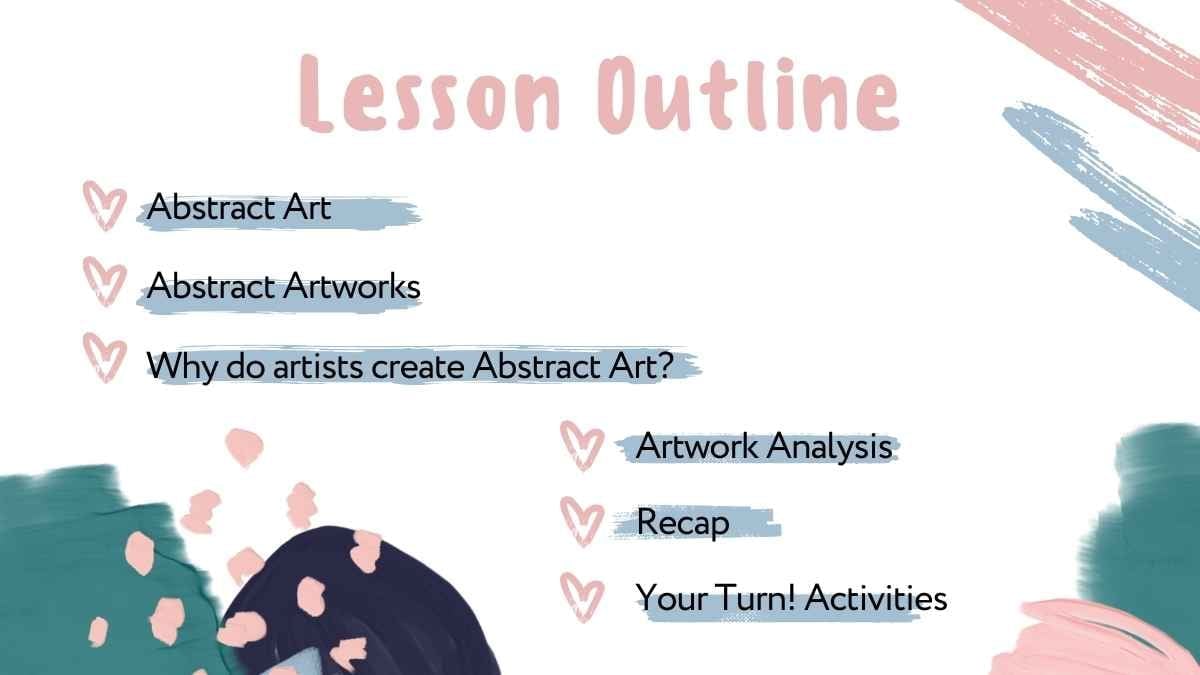 Introdução Artística aos Slides de Arte Abstrata - deslizar 3