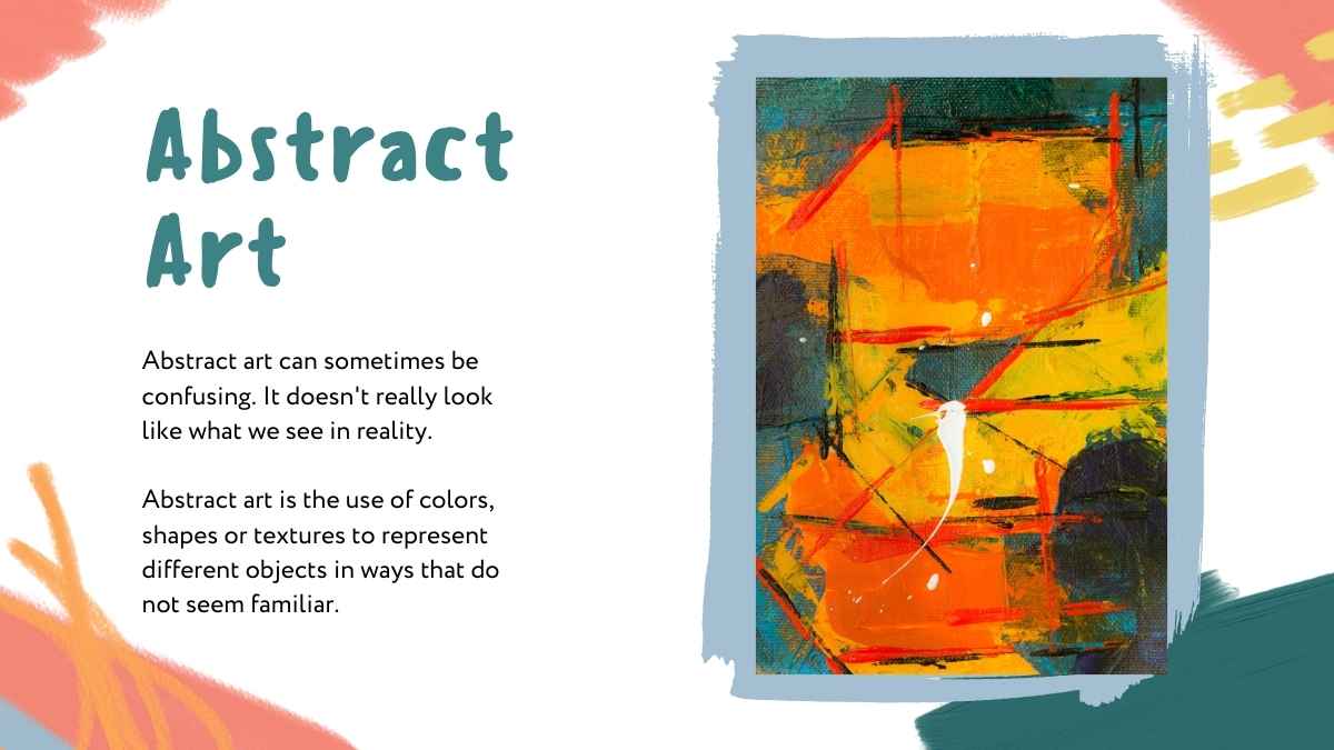 Artistic Introduction to Abstract Art Slides - slide 6