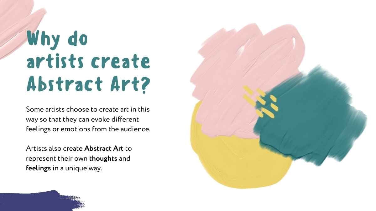 Artistic Introduction to Abstract Art Slides - slide 8