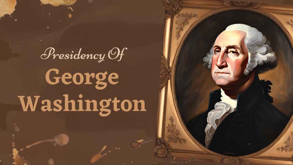 Artistic Presidency Of George Washington Biography Slides - diapositiva 1