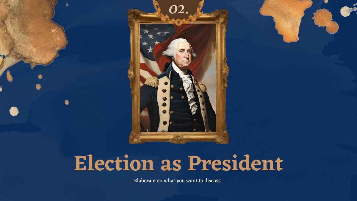 Artistic Presidency Of George Washington Biography Slides - slide 6