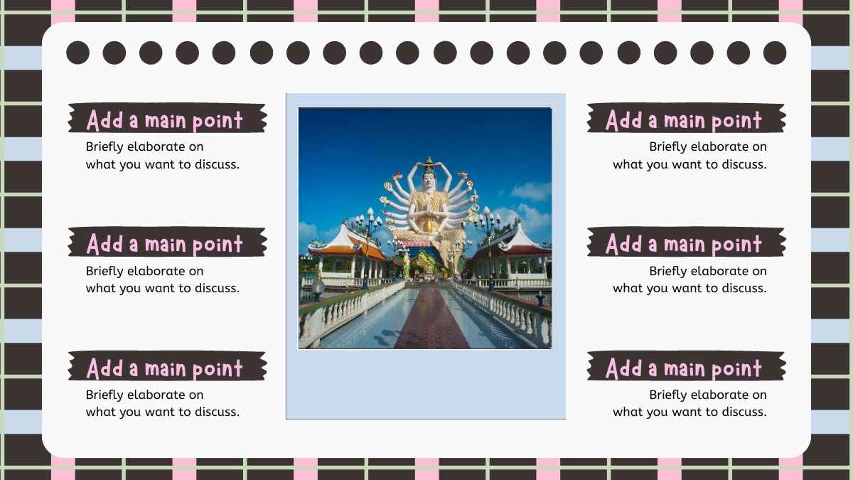 Retro Asia and The Pacific Map Slides - slide 8