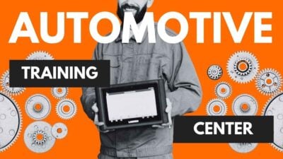 Slides Carnival Google Slides and PowerPoint Template Basic Automotive Training Center 1