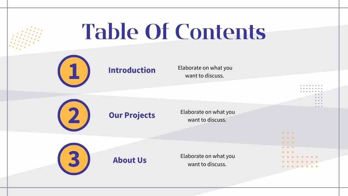 Basic Electrical Infrastructure Project Proposal - slide 2