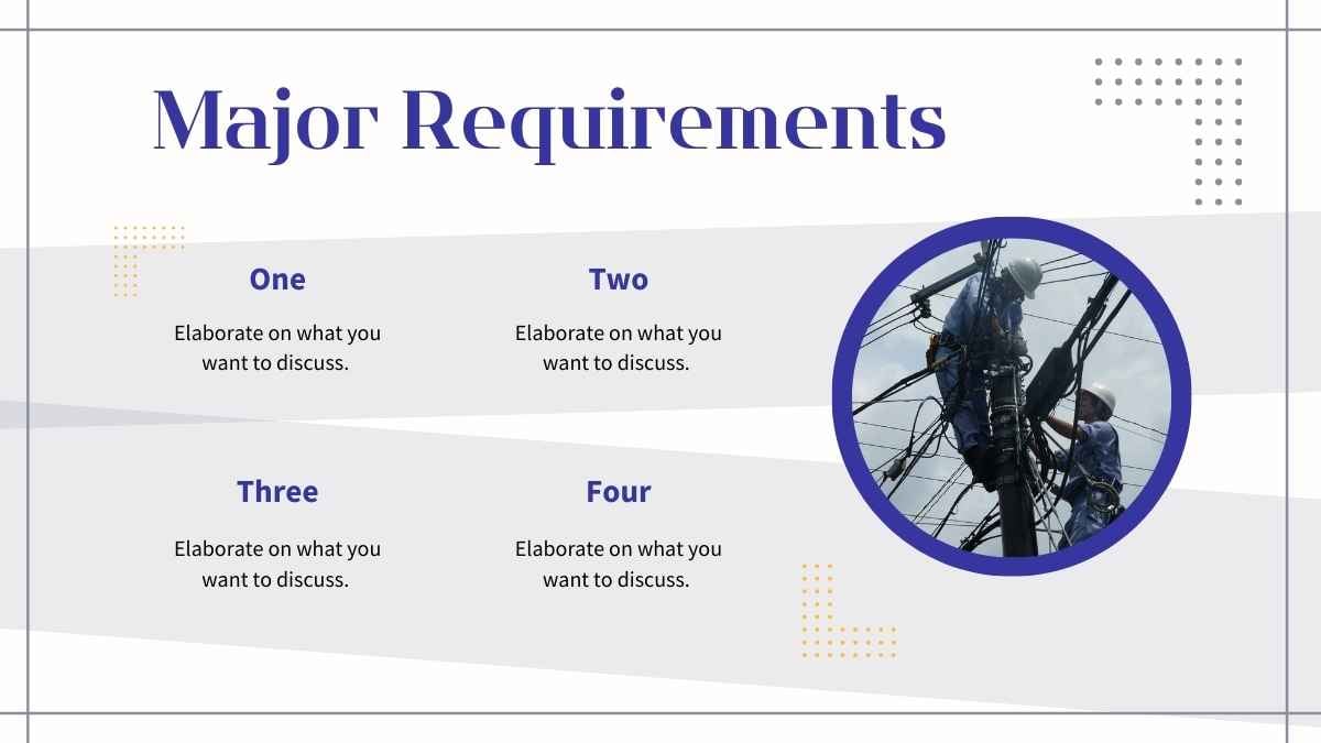 Basic Electrical Infrastructure Project Proposal - slide 8