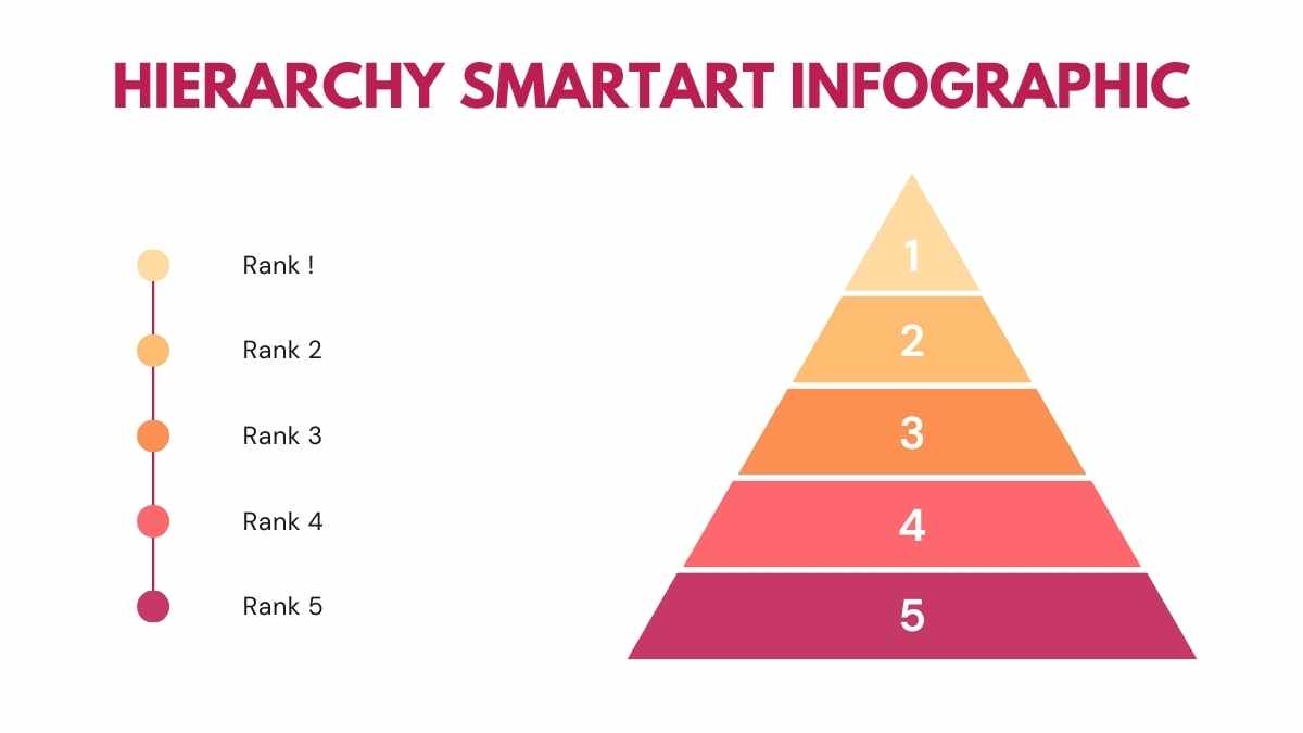 Basic Hierarchy SmartArt Infographic - slide 3