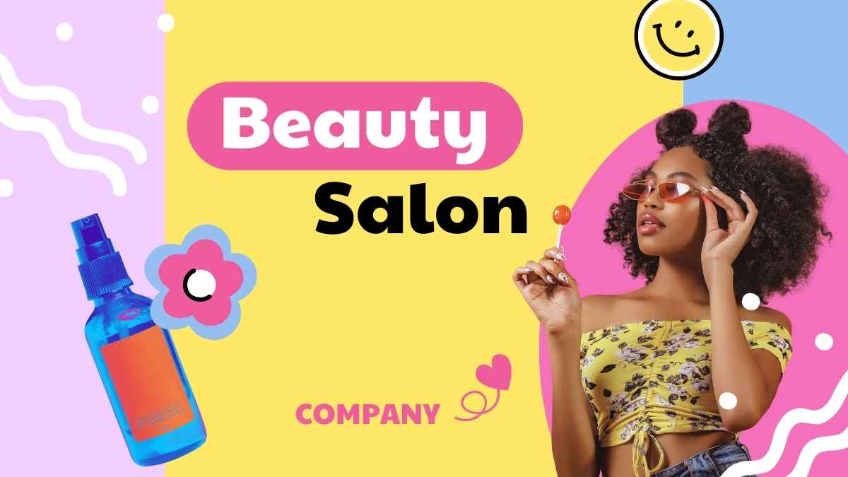 Beauty Salon Company Slides - slide 1