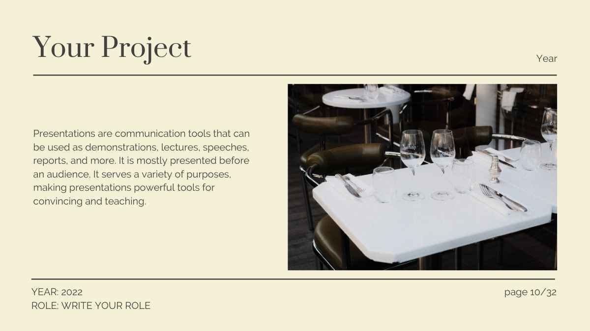 Minimal Elegant Restaurant Business Slides - slide 10