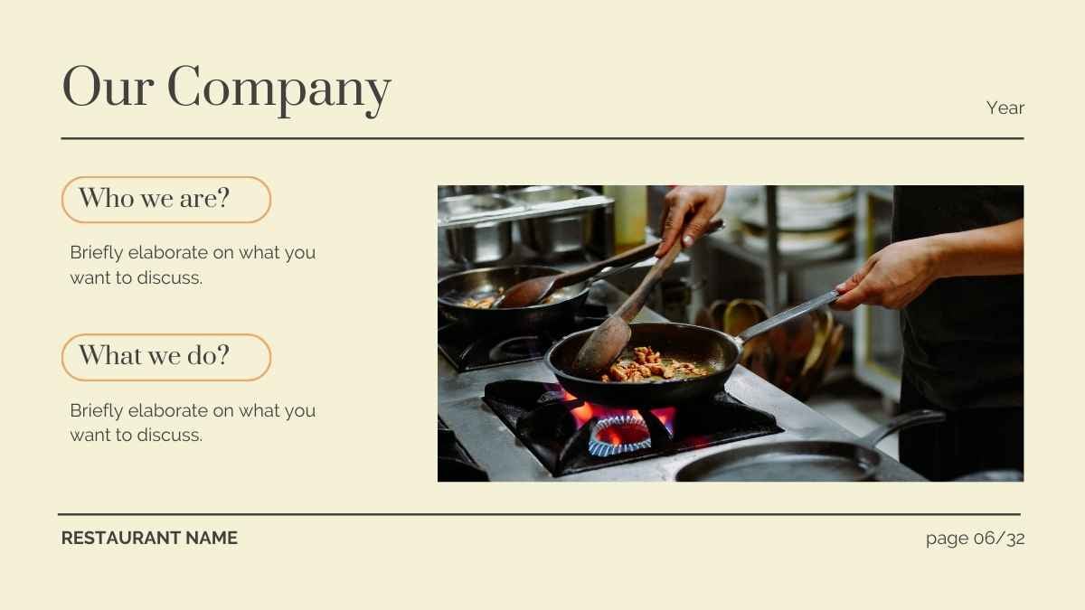 Minimal Elegant Restaurant Business Slides - slide 6