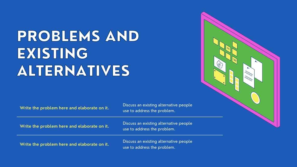 Plantillas Gráficas de Centro de Idiomas Empresarial con Líneas Atractivas en Azul, Verde y Magenta - diapositiva 5