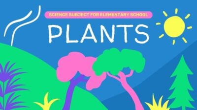 Slides sobre Plantas para a disciplina de Ciências no Ensino Fundamental