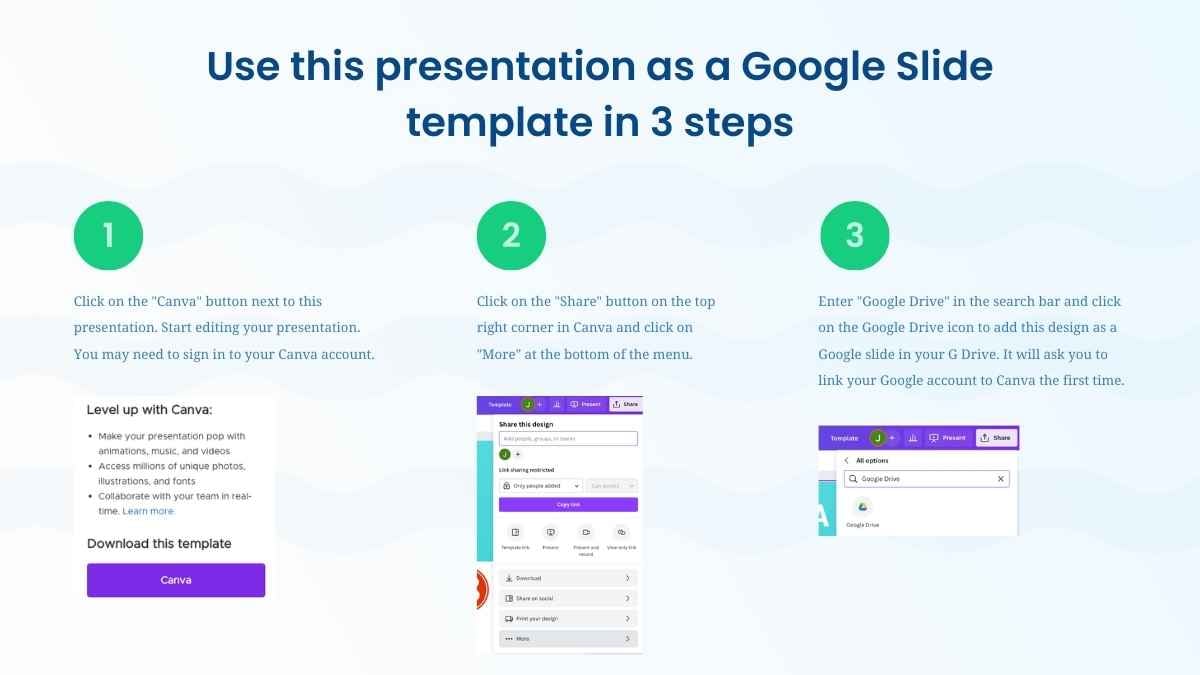 Slide Pusat Terapi Akuatik dan Fisik dengan Nuansa Biru dan Hijau - slide 4