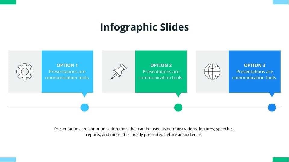 Infográfico de Negócios - deslizar 6