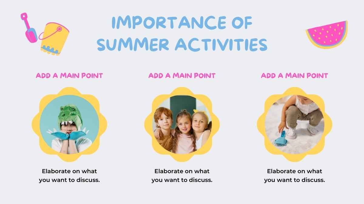 Illustrative Summer Activities for Pre-K Slides - slide 11