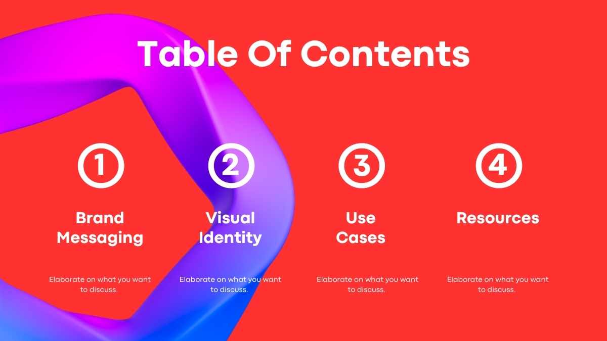 Modern 3D Branding Kit Slides - slide 3