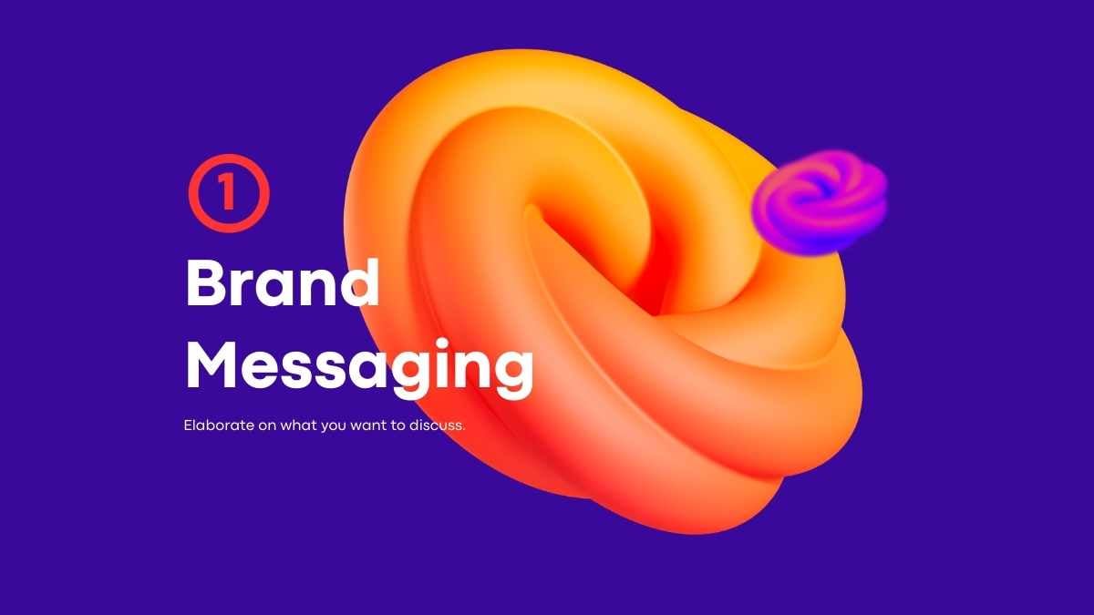 Kit de Apresentações Modernas de Branding 3D - deslizar 4