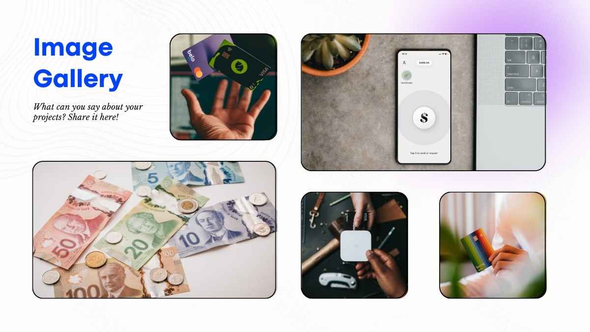 Slide Pitch Deck FinTech Bergradasi Biru Minimal yang Keren - slide 13