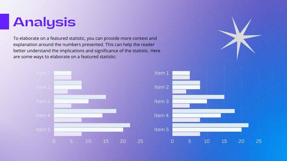 Slides de Fundo Criativo para Agência em Azul e Violeta - deslizar 14