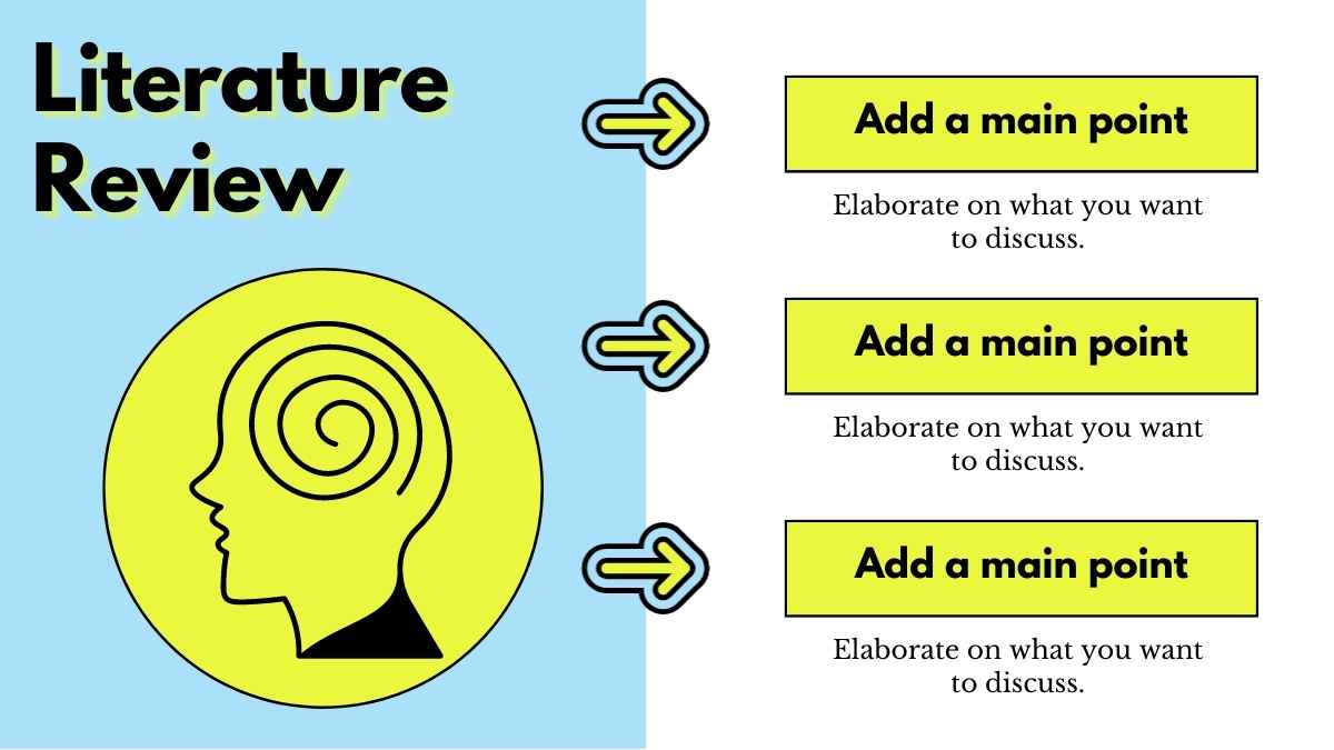 Blue and Yellow Illustrative Animated Mental Health Slides - slide 11