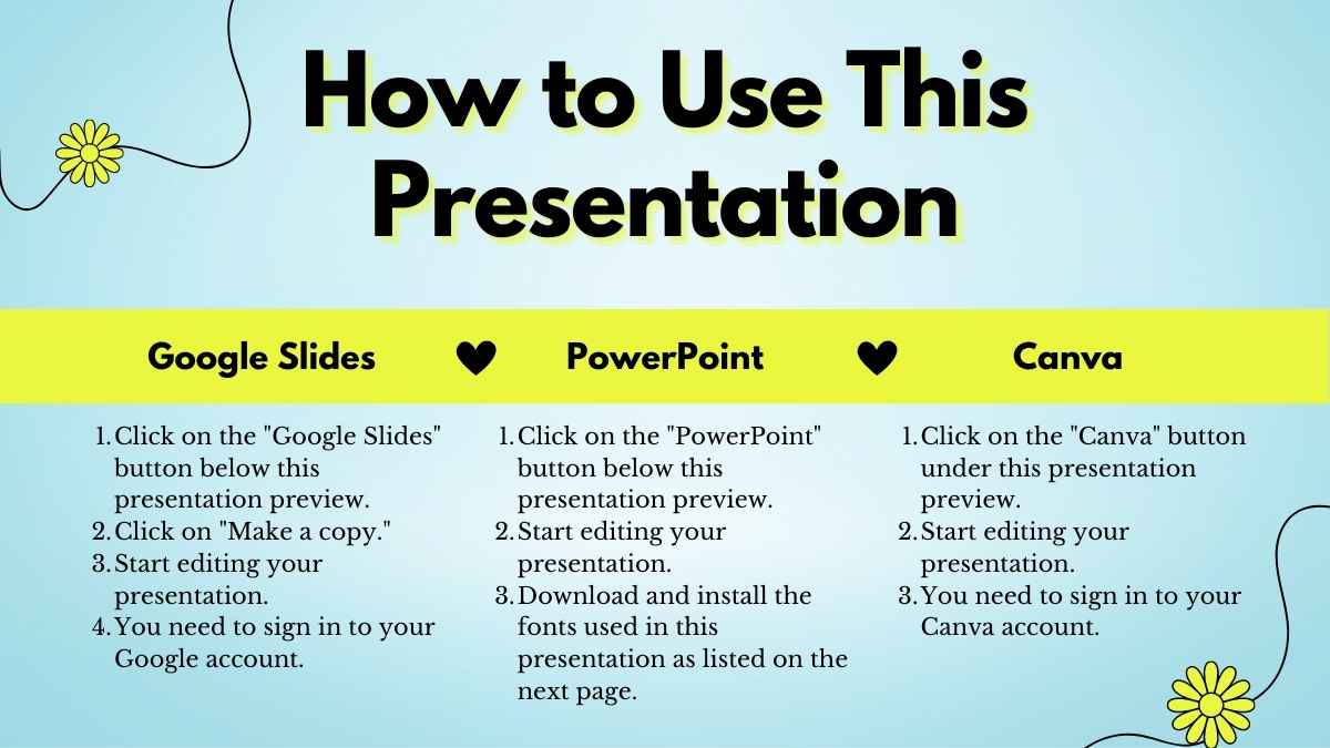 Blue and Yellow Illustrative Animated Mental Health Slides - slide 3