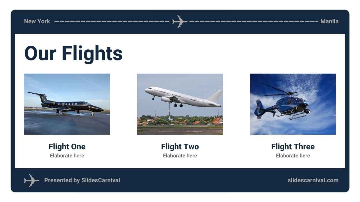 Minimal Boarding Pass Airline Marketing Plan - slide 13