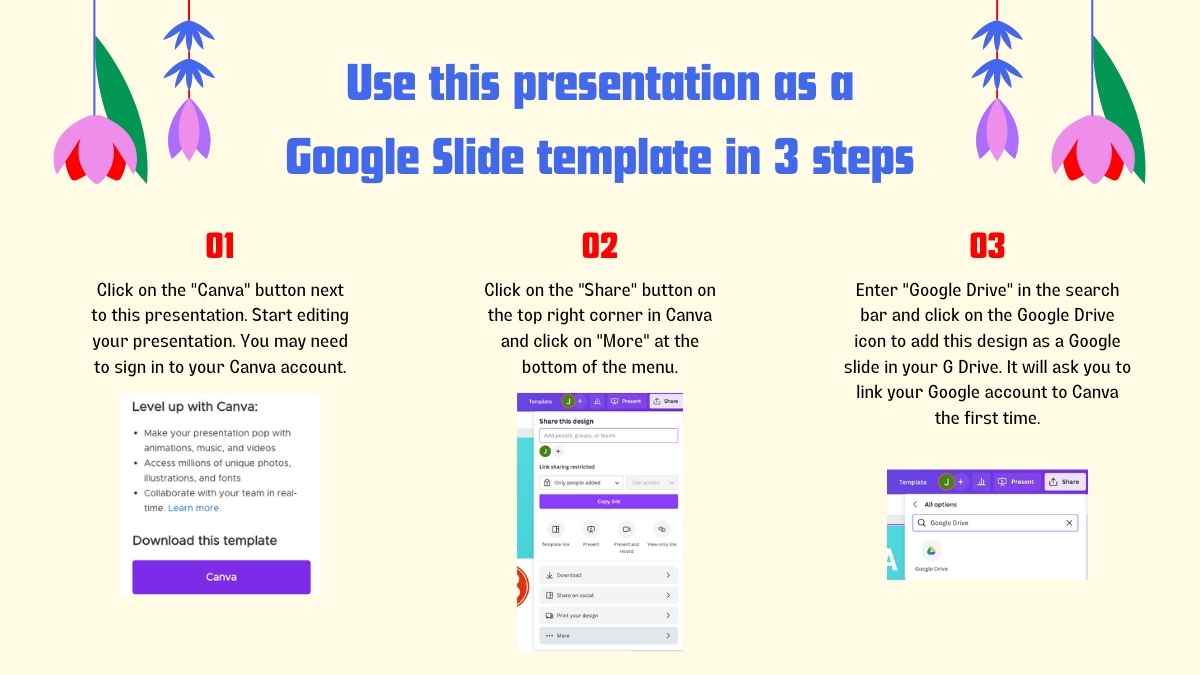 Slide Buku Kenangan Liburan Musim Semi dengan Gradien - slide 4