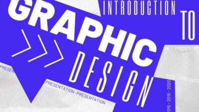 Bold Geometric Introduction To Graphic Design Slides