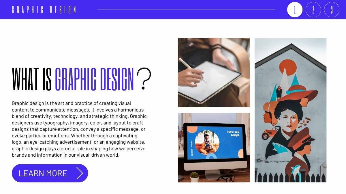 Bold Geometric Introduction To Graphic Design Slides - slide 4