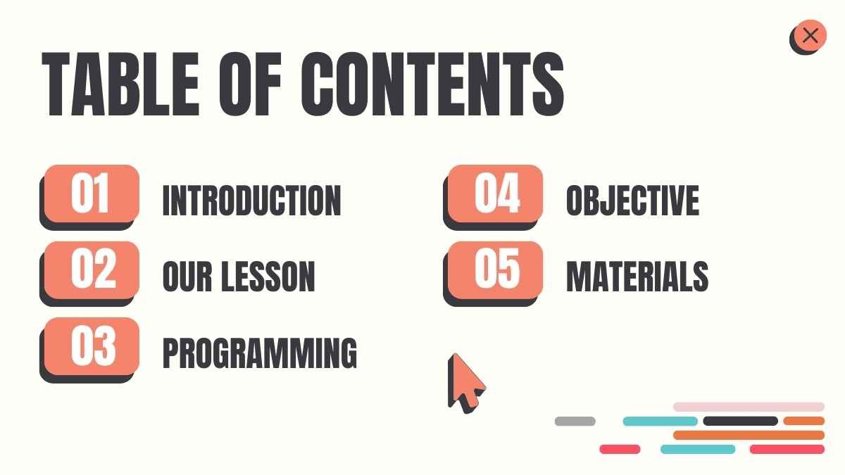 Bold Illustrated Programming Lesson - diapositiva 2