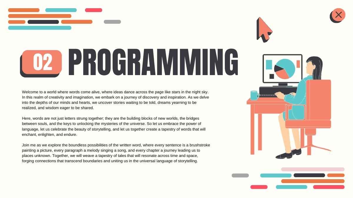 Bold Illustrated Programming Lesson - diapositiva 7