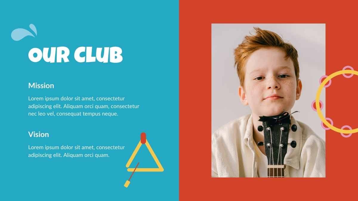 Bold Illustrated School Music Club Slides - slide 8