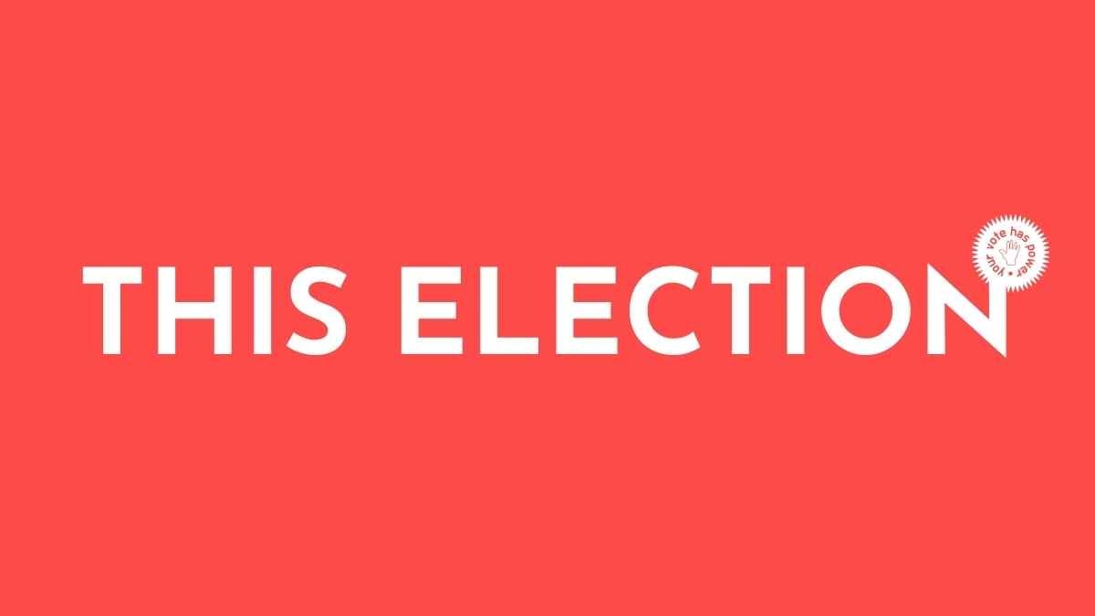 Bold Minimal Election Slides - slide 11