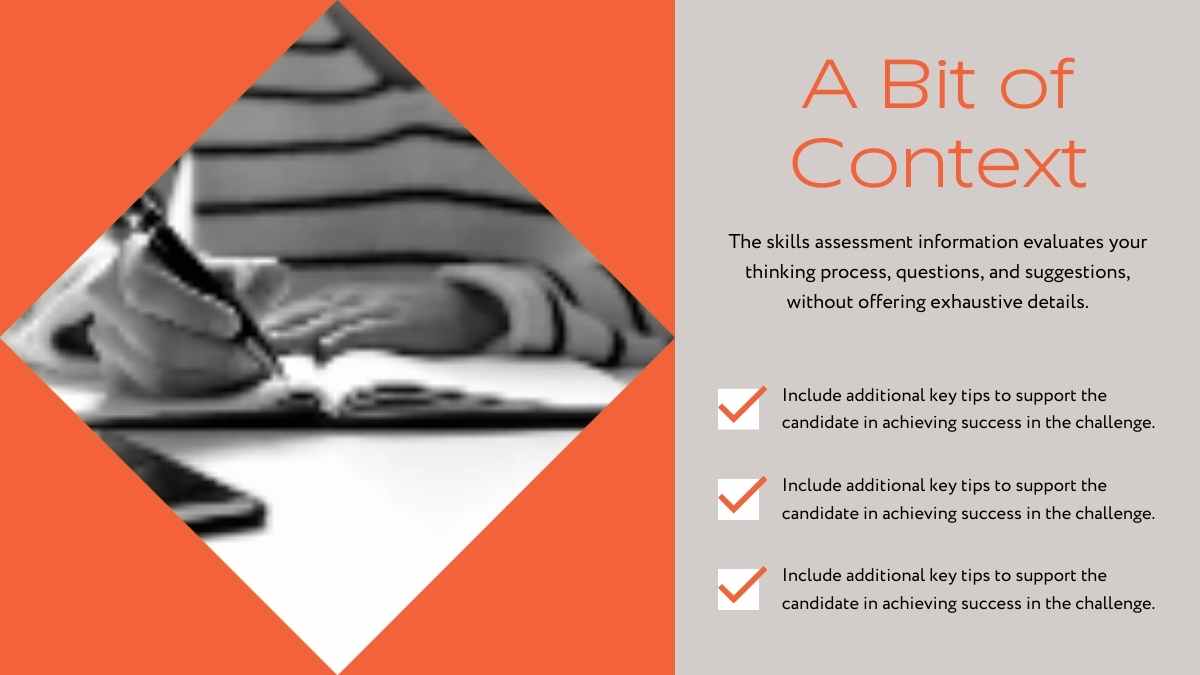 Bold Minimal Skill Assessment Slides - slide 12