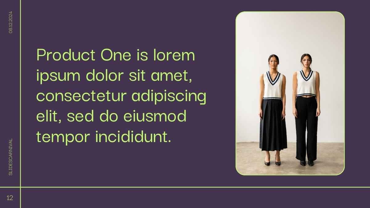 Bold Minimalist E-Commerce Slides - slide 12