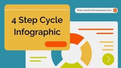 Slides Carnival Google Slides and PowerPoint Template Bold Modern 4 Step Cycle Infographic 1