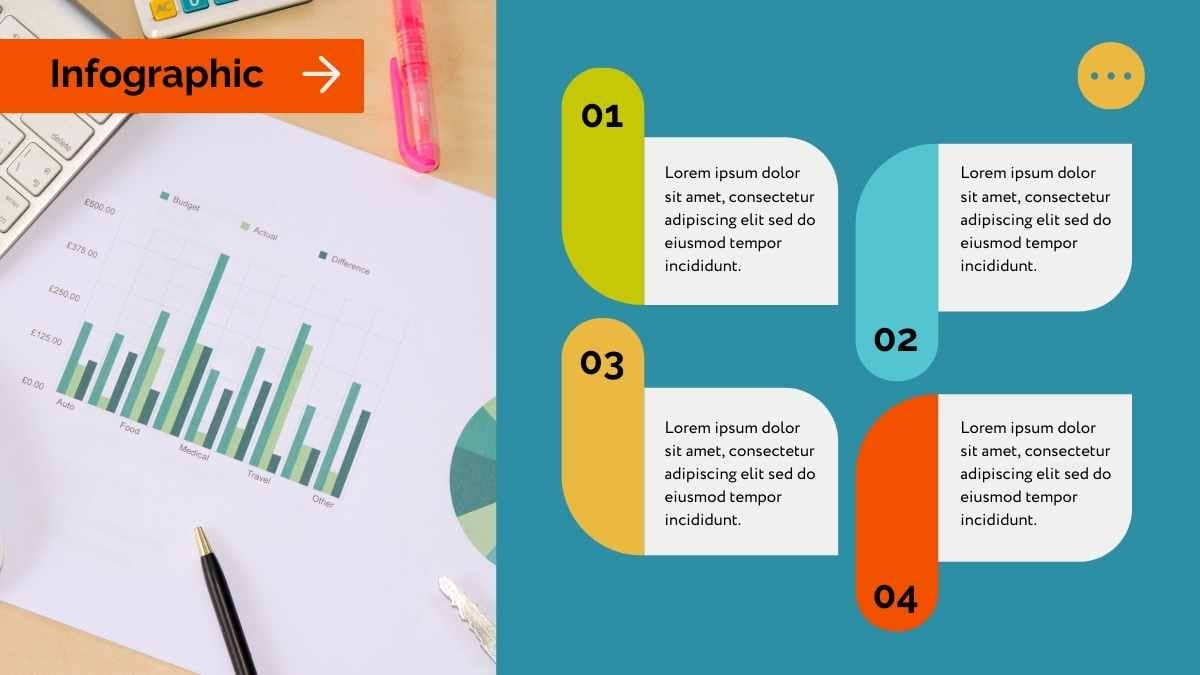 Bold Modern 4 Step Cycle Infographic - slide 7