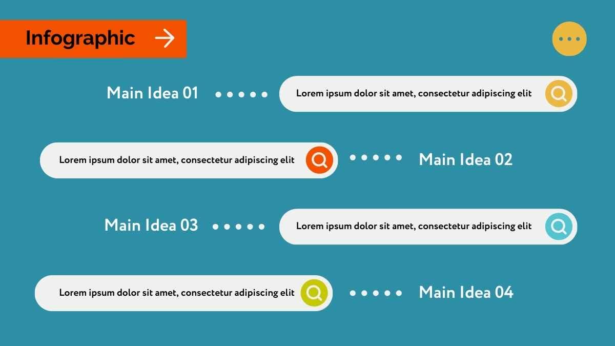 Bold Modern 4 Step Cycle Infographic - slide 10