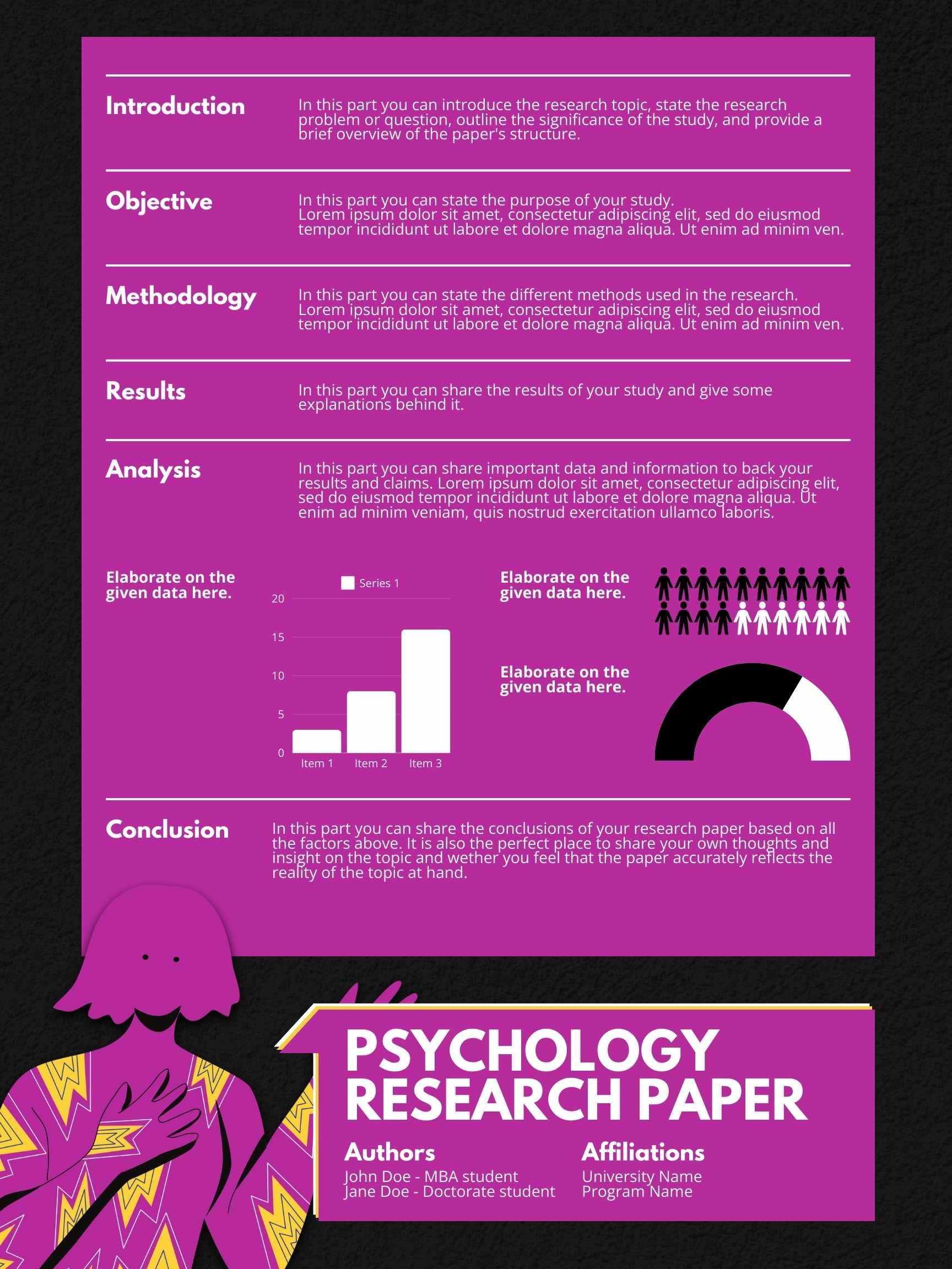 Bold Psychology Research Poster - diapositiva 4