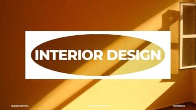 Slides Carnival Google Slides and PowerPoint Template Bold Visual Arts Major for College Interior Design IKEA style 1