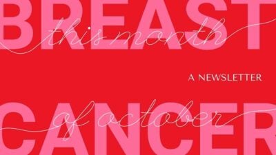 Bold World Breast Cancer Newsletter Slides