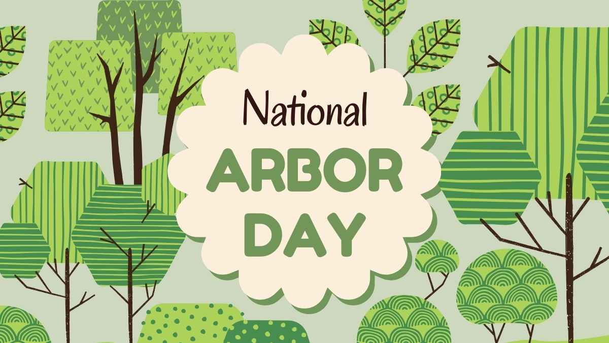 Botanical National Arbor Day Slides - slide 1