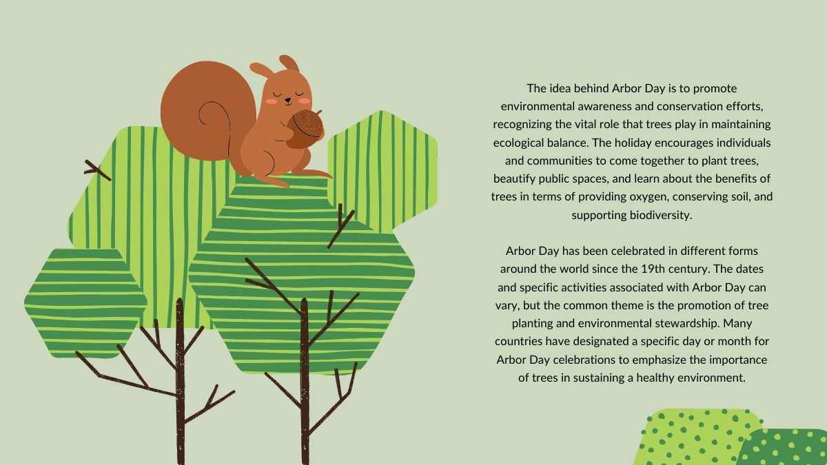 Botanical National Arbor Day Slides - slide 6