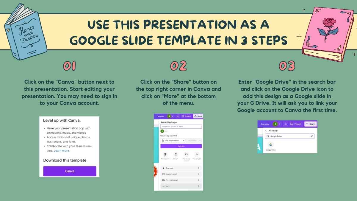 Animated Illustrative Literature Lesson Plan For Middle School Slides - slide 4