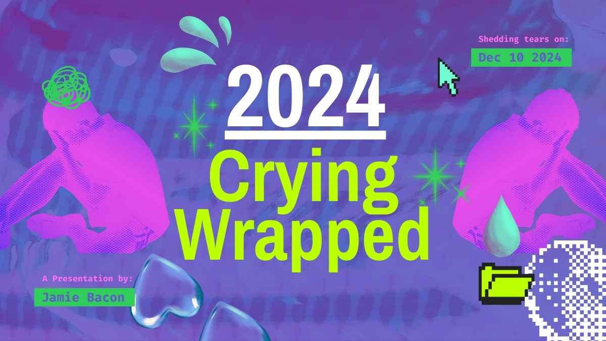 Brutalist 2024 Crying Wrapped Slides - slide 1