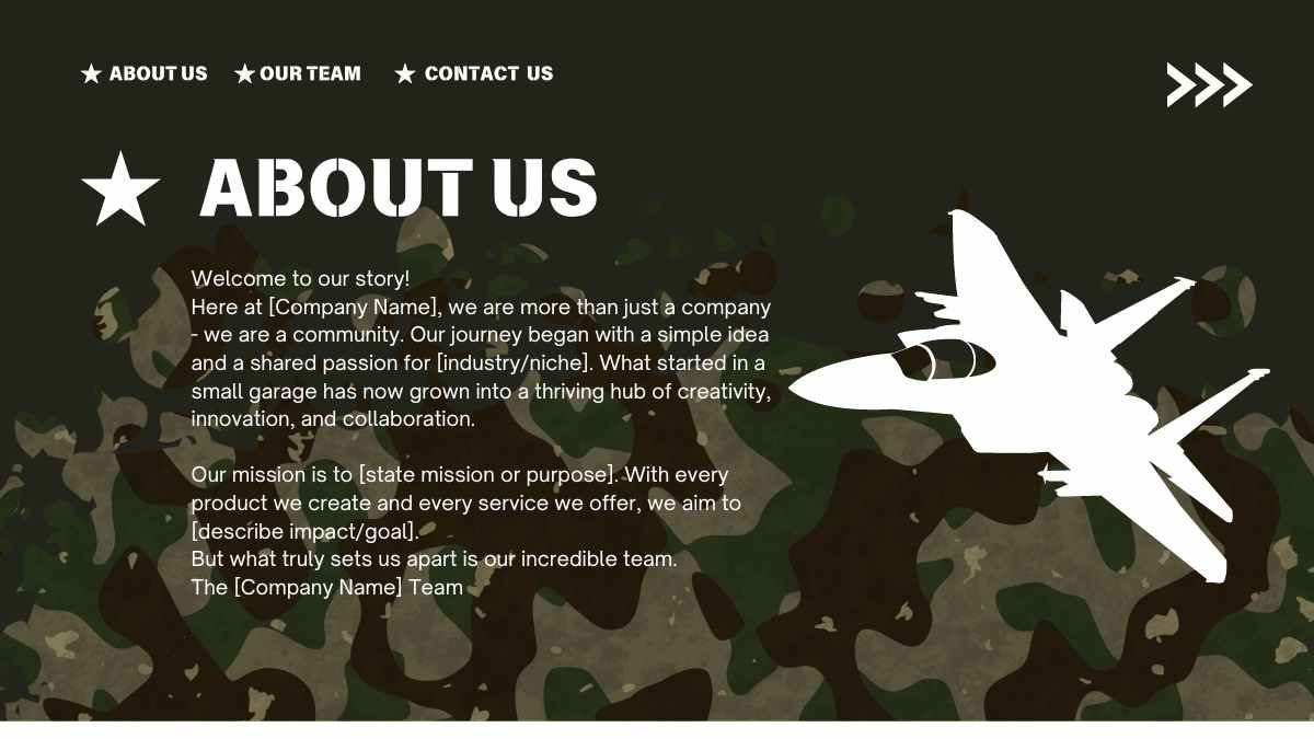 Camouflage Military Background - slide 13