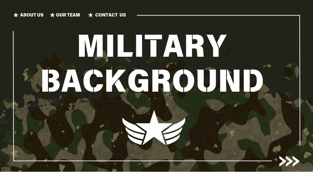 Camouflage Military Background - slide 1