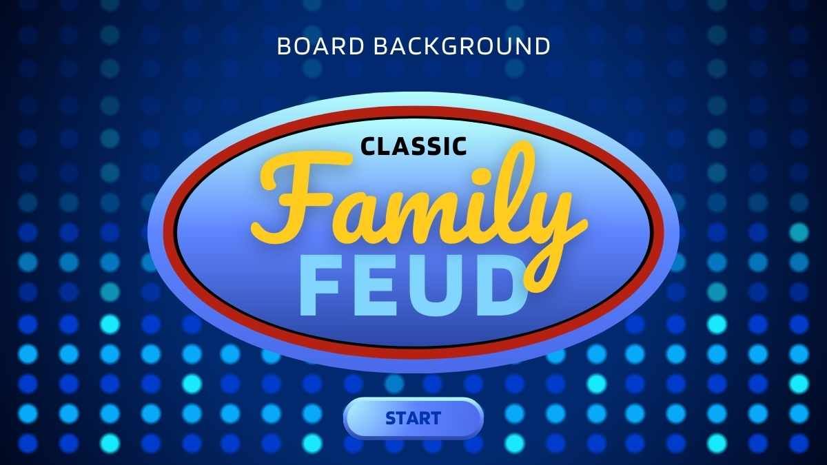 Classic Family Feud Board Background - slide 1